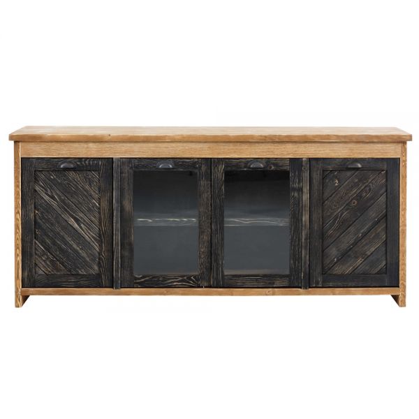 SZN Wood Konsol Moiso Ladin Eskitme Ahşap SZN-51-Teak 195 x 50 x 85 cm Çapraz Çift Renk