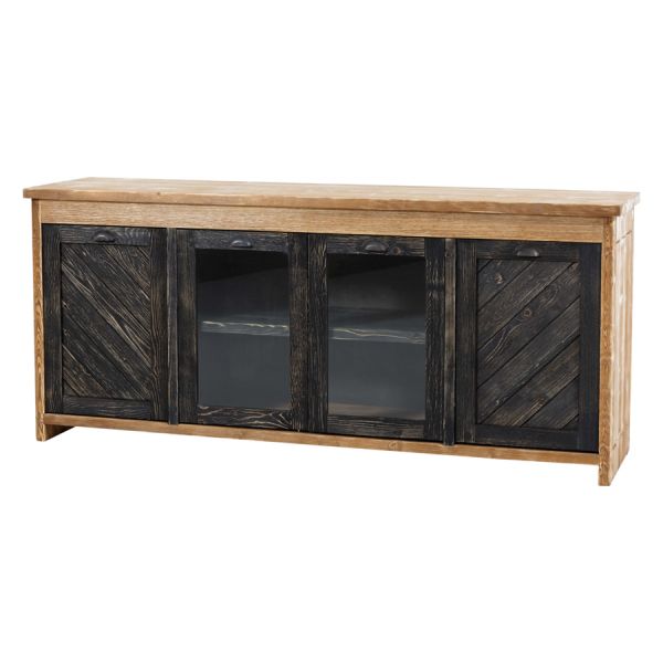 SZN Wood Konsol Moiso Ladin Eskitme Ahşap SZN-51-Teak 195 x 50 x 85 cm Çapraz Çift Renk