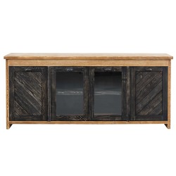 SZN Wood - SZN Wood Konsol Moiso Ladin Eskitme Ahşap SZN-51-Teak 195 x 50 x 85 cm Çapraz Çift Renk