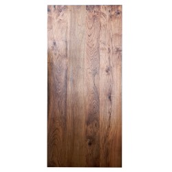SZN Wood - SZN Wood Kütük Masa Ceviz Geniş Ekli 4 Kenar Düz -- W01-Dark Oak Ultra Mat -- 202 x 91 x 4,5 cm