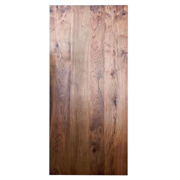 SZN Wood Kütük Masa Ceviz Geniş Ekli 4 Kenar Düz -- W01-Dark Oak Ultra Mat -- 202 x 91 x 4.5 cm