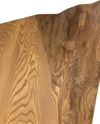 SZN Wood Kütük Masa Kestane Geniş Ekli 2 Kenar Sulama SZN02 W04-Clear -- -- 200 x 80 x 6.0 cm - Thumbnail