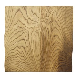 SZN Wood - SZN Wood Kütük Sehpa Kestane Geniş Ekli 2 Kenar Sulama -- W01-Dark Oak -- -- 59 x 62 x 5,5 cm