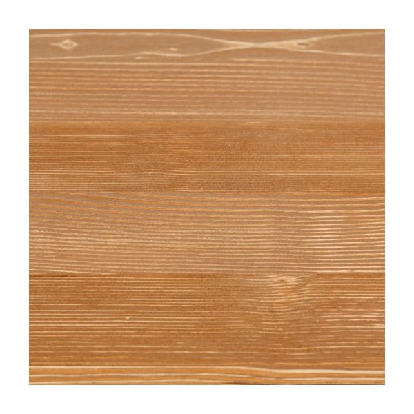 SZN Wood Masa Ladin Eskitme Moiso Düz Yuvarlak SZN-51-Teak -- Ultra Mat -- 99 x 99 x 78 cm