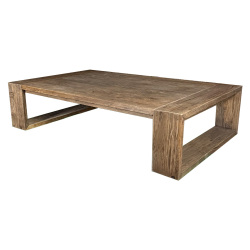 SZN Wood Orta Sehpa Nevz -- Yaşlandırma Kestane Siyah Patina - -- 100 x 160 x 40 cm - SZN Wood