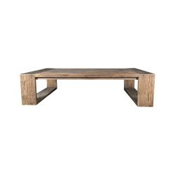 SZN Wood Orta Sehpa Nevz -- Yaşlandırma Kestane Siyah Patina - -- 100 x 160 x 40 cm - 2