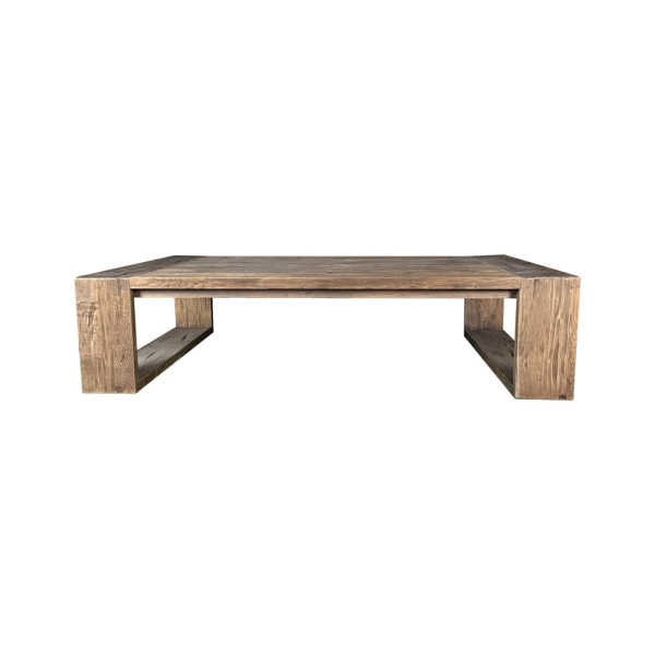 SZN Wood Orta Sehpa Nevz -- Yaşlandırma Kestane Siyah Patina - -- 100 x 160 x 40 cm - 2