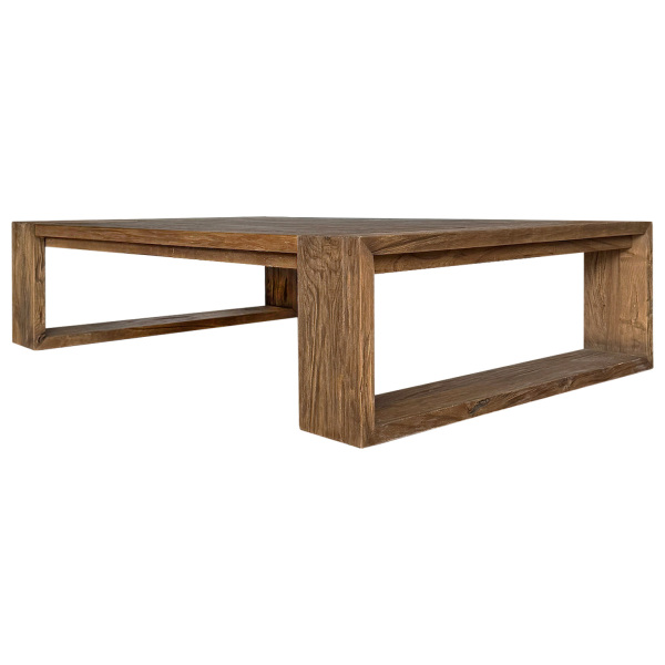 SZN Wood Orta Sehpa Nevz -- Yaşlandırma Kestane Siyah Patina - -- 100 x 160 x 40 cm - 2