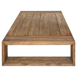 SZN Wood Orta Sehpa Nevz -- Yaşlandırma Kestane Siyah Patina - -- 100 x 160 x 40 cm - 5