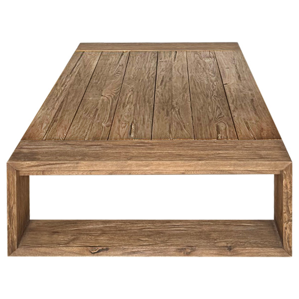 SZN Wood Orta Sehpa Nevz -- Yaşlandırma Kestane Siyah Patina - -- 100 x 160 x 40 cm - 5