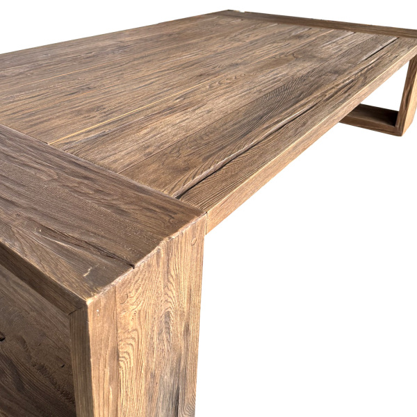 SZN Wood Orta Sehpa Nevz -- Yaşlandırma Kestane Siyah Patina - -- 100 x 160 x 40 cm - 7