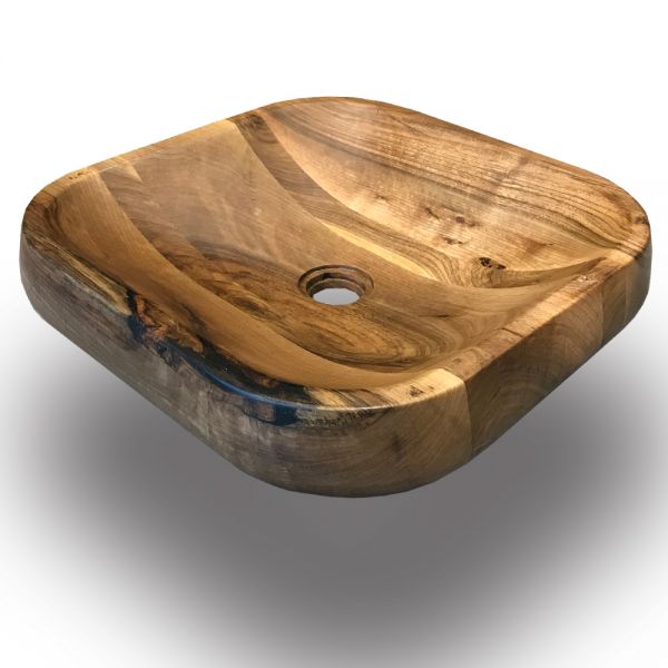 SZN Wood Ovi Lavabo Ceviz 44x44x9cm --