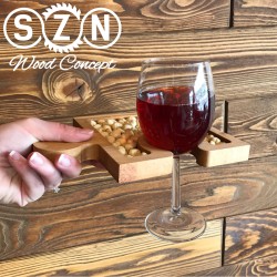 SZN Wood Puzzle Çerezlik Kayın 30x30x1,8cm 4 Parça - Thumbnail