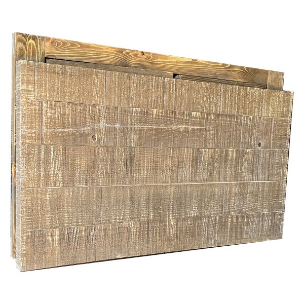 SZN Wood Rezza Katlanır Duvar Masası Ladin Testere İzli 75x40cm SZN-51-Teak
