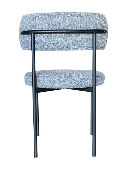 SZN Wood Sandalye Circle - Mix 424 Siyah A. Gri 46cm Oturum 50x50x80cm  