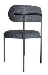 SZN Wood Sandalye Circle - Mix 426 Siyah Siyah 46cm Oturum 50x50x80cm - Thumbnail