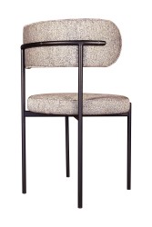SZN Wood Sandalye Circle - RZG 10 Siyah Kahve 46cm Oturum 50x50x80cm - Thumbnail