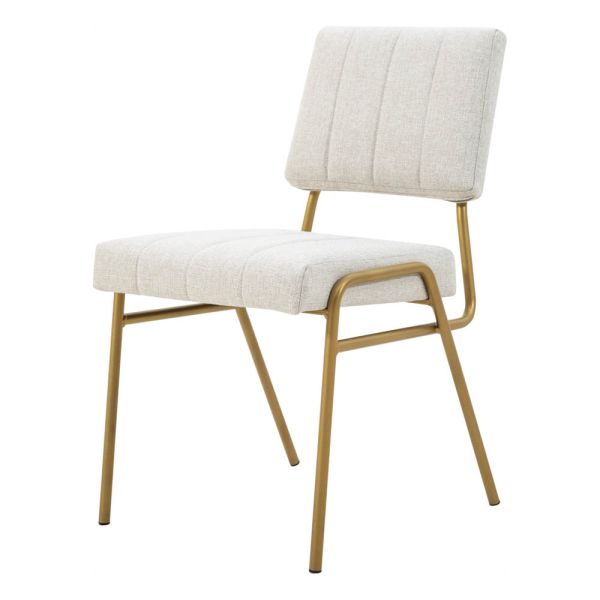 SZN Wood Sandalye Dandi Dikişli RZG 02 Sarı Bej 48cm Oturum 47x63x80cm  