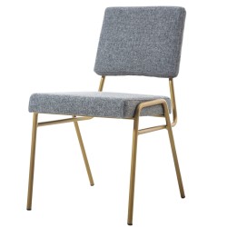 SZN Wood - SZN Wood Sandalye Dandi - RZG 21 Sarı Gri 48cm Oturum 47x63x80cm  