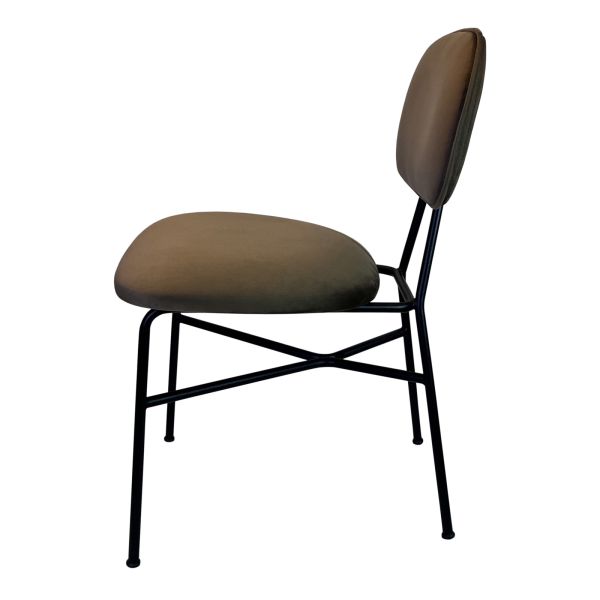 SZN Wood Sandalye Gibs - Puma 18 Siyah Koyu Kahve 48cm Oturum 47x55x80cm  