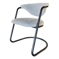 SZN Wood Sandalye İnfinity - INF 2538 Siyah K. Gri 47cm Oturum 60x60x76cm   - Thumbnail