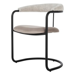 SZN Wood Sandalye Loren - PM3-RY22 Siyah A. Gri 47cm Oturum 60x52x72cm   - Thumbnail