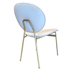 SZN Wood Sandalye Tim - Puma 3 Sarı - 45cm Oturum 56x65x77cm   - Thumbnail