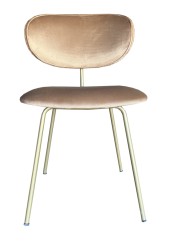 SZN Wood Sandalye Umay - Puma 4 Sarı Açık Kahve 48cm Oturum 50x50x80cm   - Thumbnail