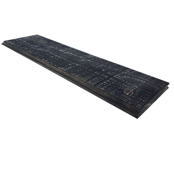 SZN Wood Testere İzli Ahşap Lambri Pahlı Düz Ladin x 14 x 2,0 Cm SZN-01-Black +