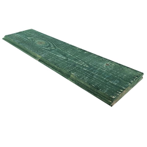 SZN Wood Testere İzli Ahşap Lambri Pahlı Düz Ladin x 14 x 2,0 Cm SZN-66-Irish Green +