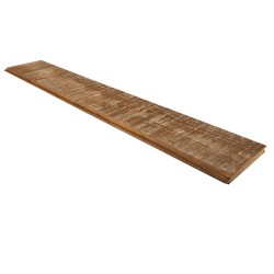 SZN Wood - SZN Wood Testere İzli Ahşap Lambri Pahlı Düz Ladin x 9,0 x 1,2 Cm SZN-51-Teak +