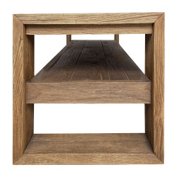 SZN Wood Tv Ünitesi Nevz Kestane Yaşlandırma Patina 200 x 50 x 50 cm - 5