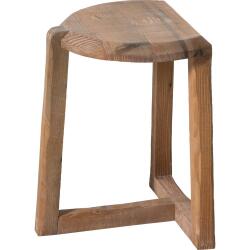 SZN Wood Yan Sehpa Daft -- Yaşlandırma Ladin Ağartma - -- 36 x 34 x 45 cm - SZN Wood