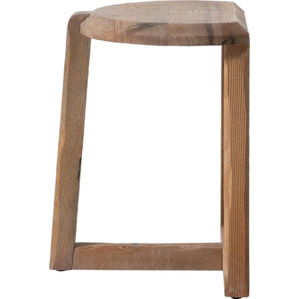 SZN Wood Yan Sehpa Daft -- Yaşlandırma Ladin Ağartma - -- 36 x 34 x 45 cm - 5