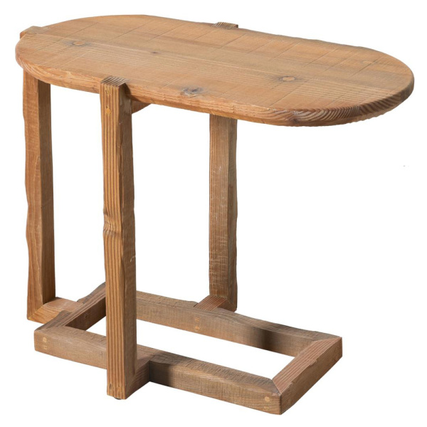 SZN Wood Yan Sehpa Zeplin -- Yaşlandırma Ladin Ağartma - -- 39 x 72 x 55 cm - 1