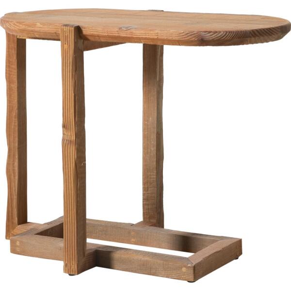 SZN Wood Yan Sehpa Zeplin -- Yaşlandırma Ladin Ağartma - -- 39 x 72 x 55 cm - 2