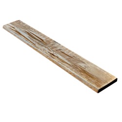 SZN Wood - SZN Wood Yaşlandırılmış Ahşap Profil Ladin x 9 x 2 Cm Ağartma +