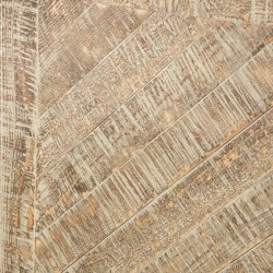 SZN Wood Yatak Ganita Ladin Testere İzli Patina 180 cm x 200 cm x 115 cm - Thumbnail