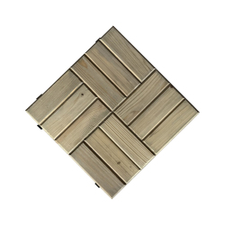 SZN Zemin Karo Deck KDP15-01 30 Cm x 30 Cm x 3 Cm Emprenyeli Yeşil Ladin - 1