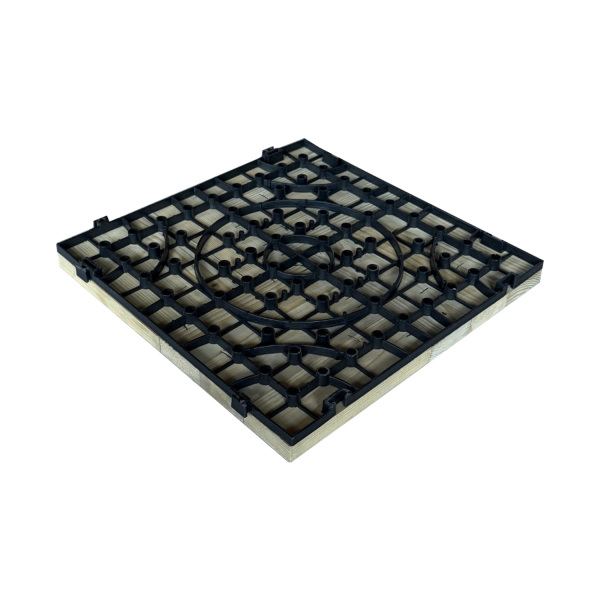 SZN Zemin Karo Deck KDP15-01 30 Cm x 30 Cm x 3 Cm Emprenyeli Yeşil Ladin - 3