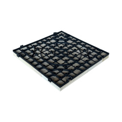 SZN Zemin Karo Deck KDP15-02 30 Cm x 30 Cm x 3 Cm Ham Naturel Kestane - 3