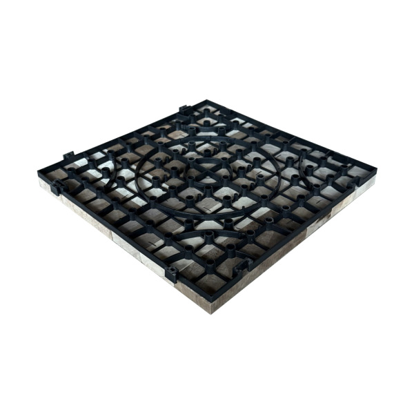 SZN Zemin Karo Deck KDP15-03 30 Cm x 30 Cm x 3 Cm Ham Naturel Ceviz - 3