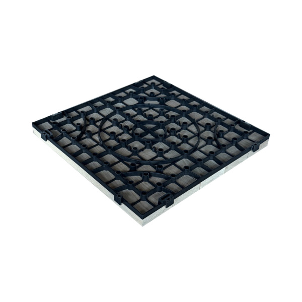 SZN Zemin Karo Deck KDP30-02 30 Cm x 30 Cm x 3 Cm Ham Naturel Kestane - 3