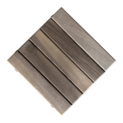 SZN Zemin Karo Deck KDP30-03 30 Cm x 30 Cm x 3 Cm Ham Naturel Ceviz - SZN