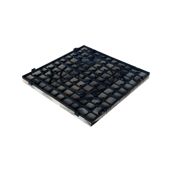 SZN Zemin Karo Deck KDP30-03 30 Cm x 30 Cm x 3 Cm Ham Naturel Ceviz - 3